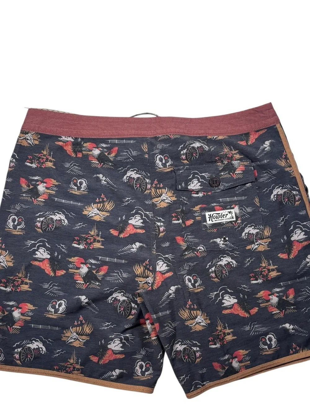 Howler Brothers Bruja Boardshorts Size 38 surfcore athleisure gorpcore skatecore